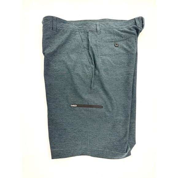 FootJoy Men’s Golf Shorts | Size 32 | Heathered Green Stretch | Performance Wear - Picture 6 of 9